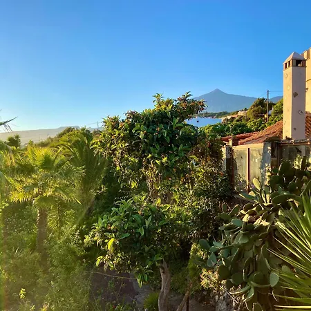 펜션 Tenerife - Authentisches Kanarisches Haus Mit Traumblick, Tropischem Garten Und Sauna *