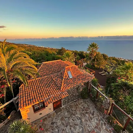 Tenerife - Authentisches Kanarisches Haus Mit Traumblick, Tropischem Garten Und Sauna Prázdninový dům Icod De Los Vinos